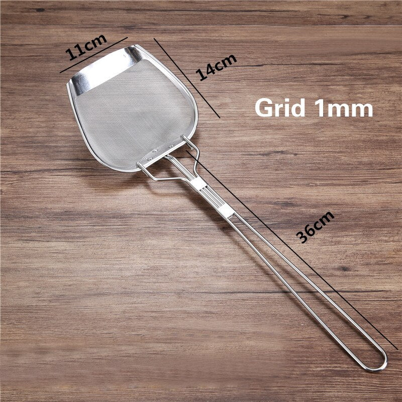 Premium Metal Frying Strainer Spoon - Halri