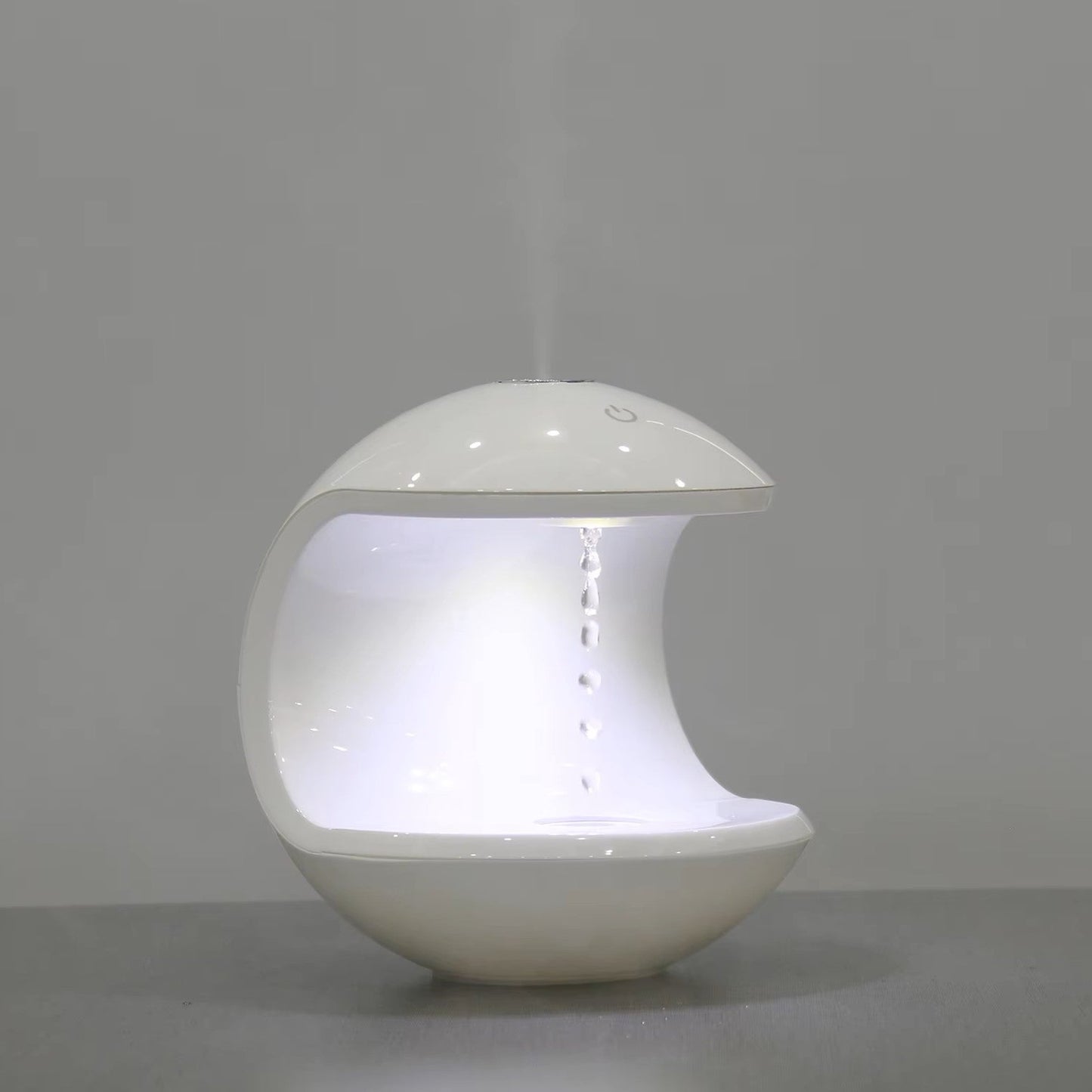 Compact Cool Mist LED Humidifier with Night Light
