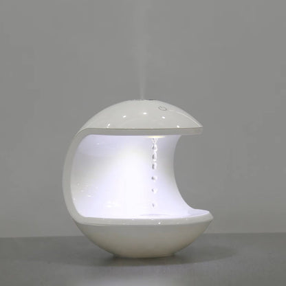 Compact Cool Mist LED Humidifier with Night Light