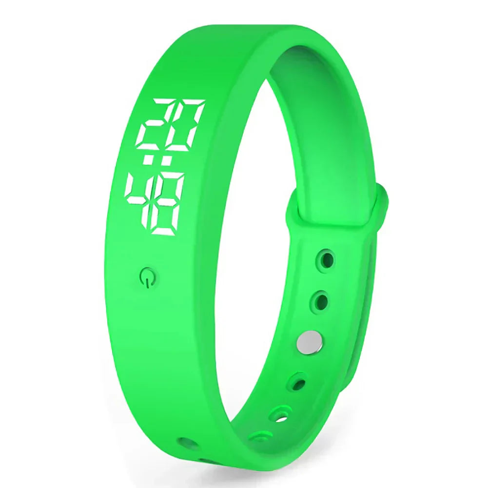 Waterproof Smartwatch with Vibration Alert and Fitness Tracker