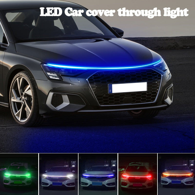 Flexible Car Hood LED Daytime Running Light - Halri