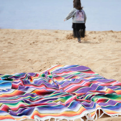 Colorful Fiesta Throw Blanket