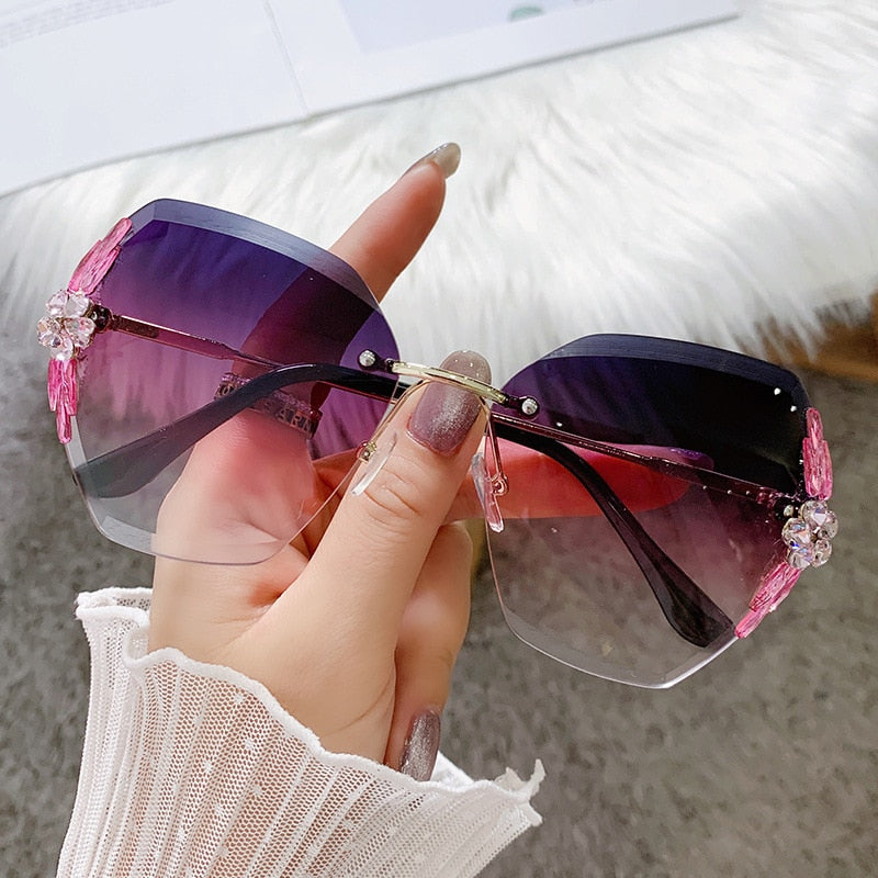 Glittering Women's Bling Sunglasses - Halri