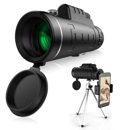 Portable HD Monocular Telescope with Phone Adapter