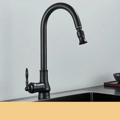 Classic Brass Kitchen Sink Faucet - Halri