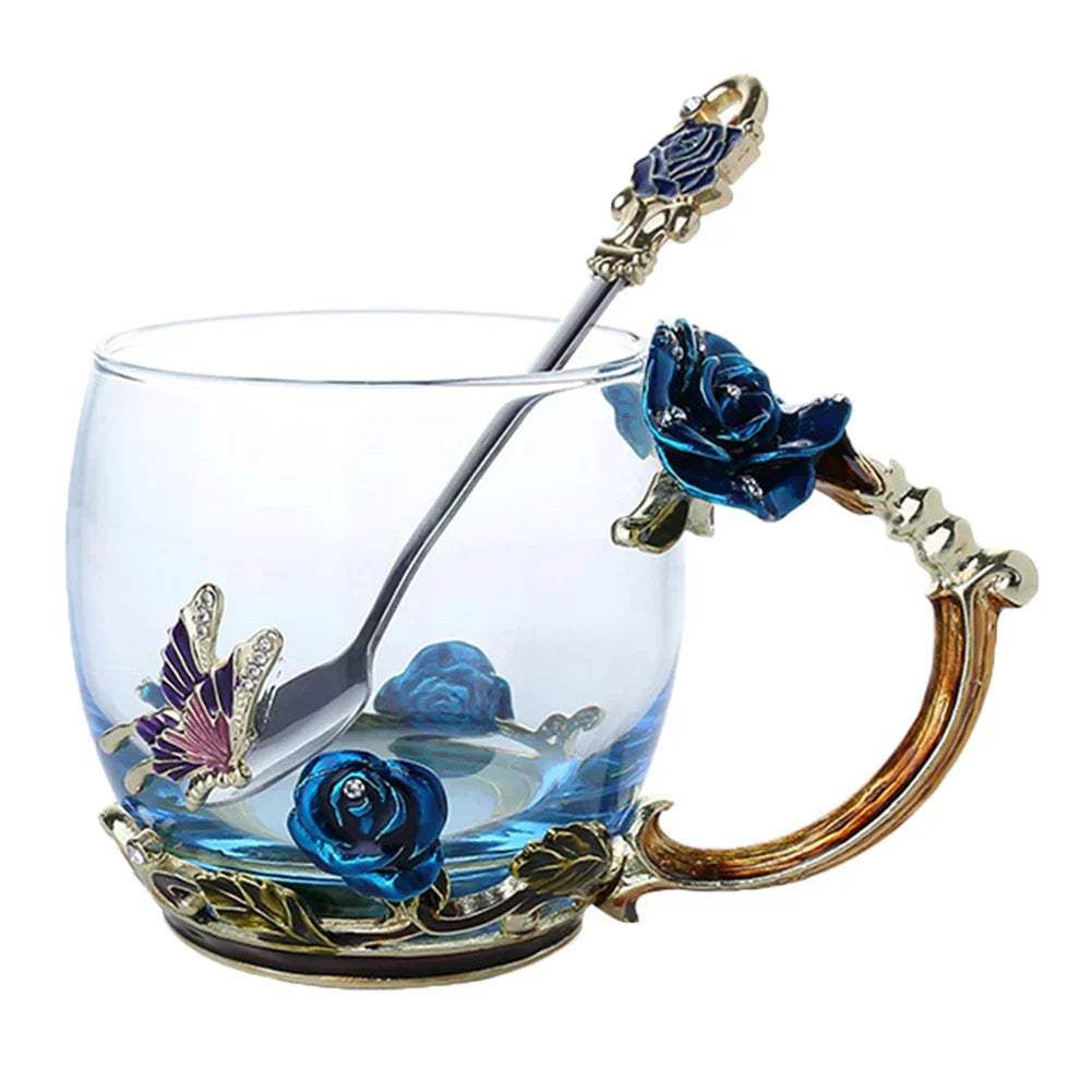 Clear Glass Mug Gift Set for Mom