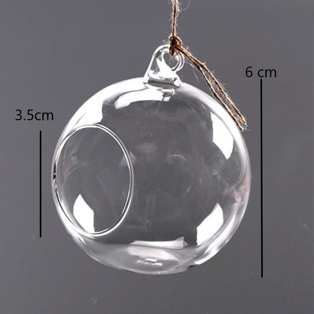 Moonlight Glass Candle Holder Decor - Halri