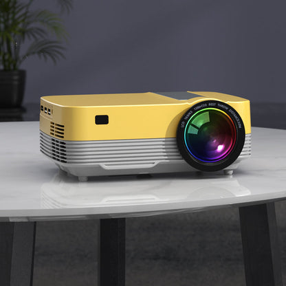 Compact Wireless HD Mini LED Projector for Laptop Phone