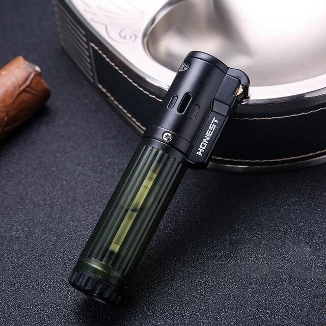 Powerful Windproof Butane Gas Pocket Lighter