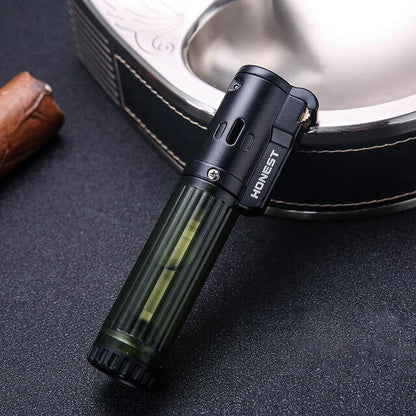 Powerful Windproof Butane Gas Pocket Lighter