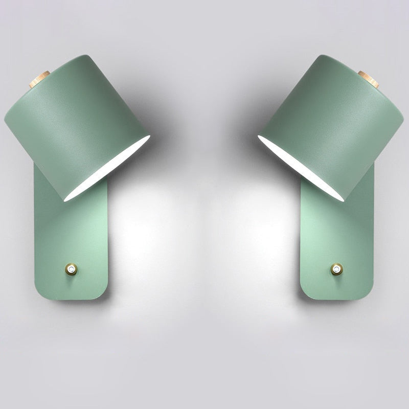 Stylish LED Wall Lights with On/Off Switch for Home