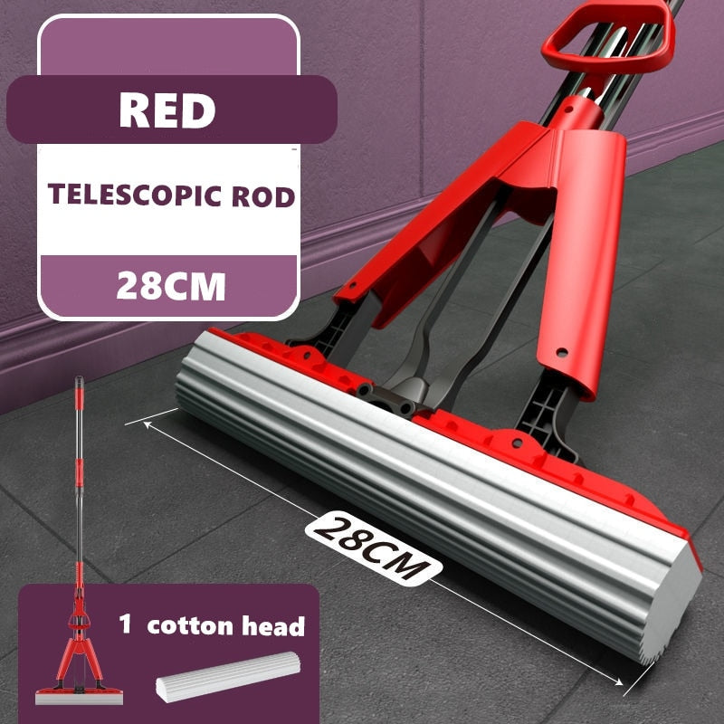 Easy Grip Foldable Floor Cleaning Mop