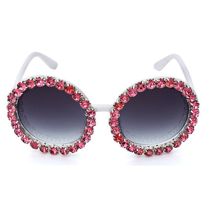 Big Round Fashion Designer Sunglasses