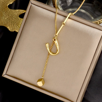 Personalized Monogram Letter Necklace