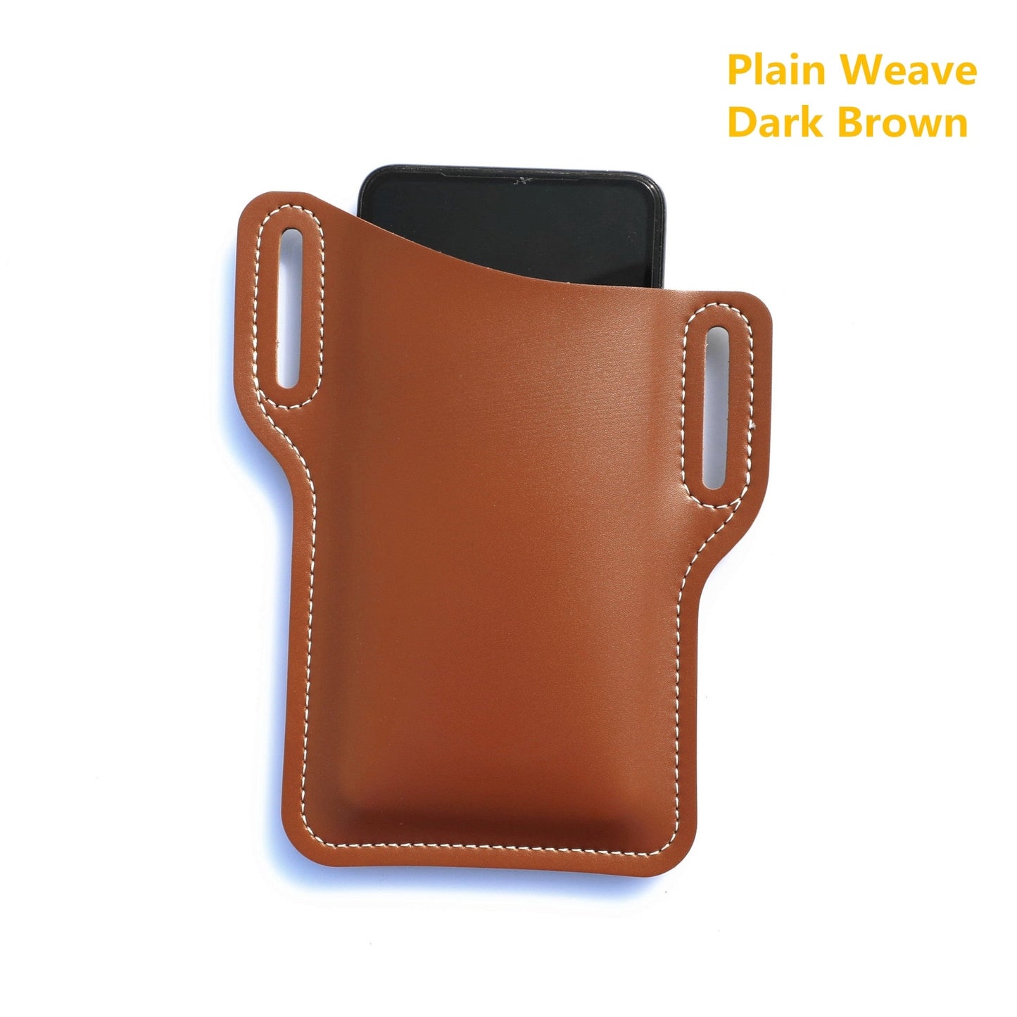 Vintage Style Leather Phone Belt Clip