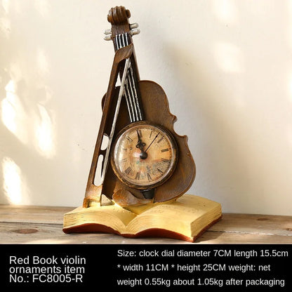 Unique Antique Style Telephone Music Decor
