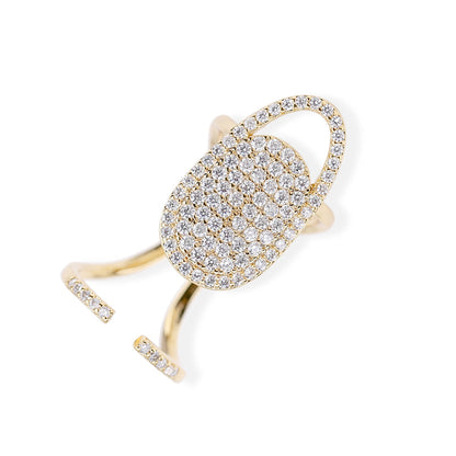 Edgy Metal Slim Stacking Rings
