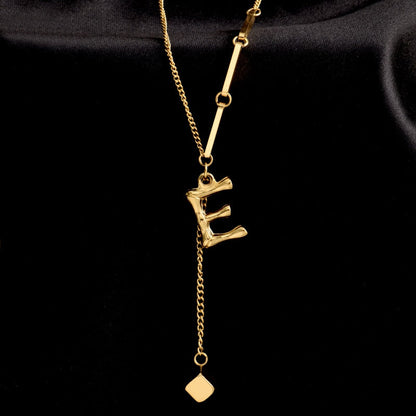 Personalized Monogram Letter Necklace