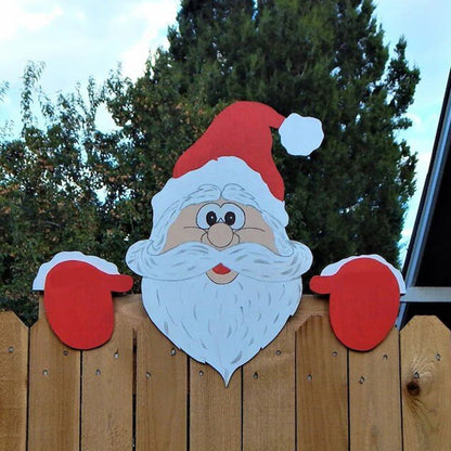 Fun Santa Outdoor Xmas Decor - Halri
