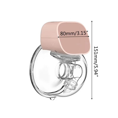 Portable Rechargeable Breast Pump | Compact Silent Express