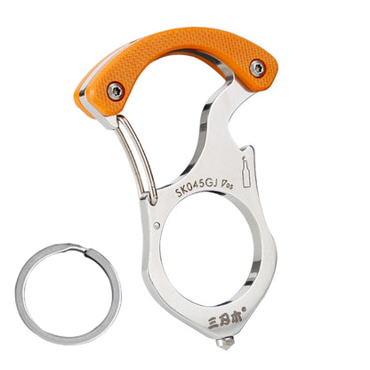 Tactical Outdoor Multi-Tool Keychain Ring