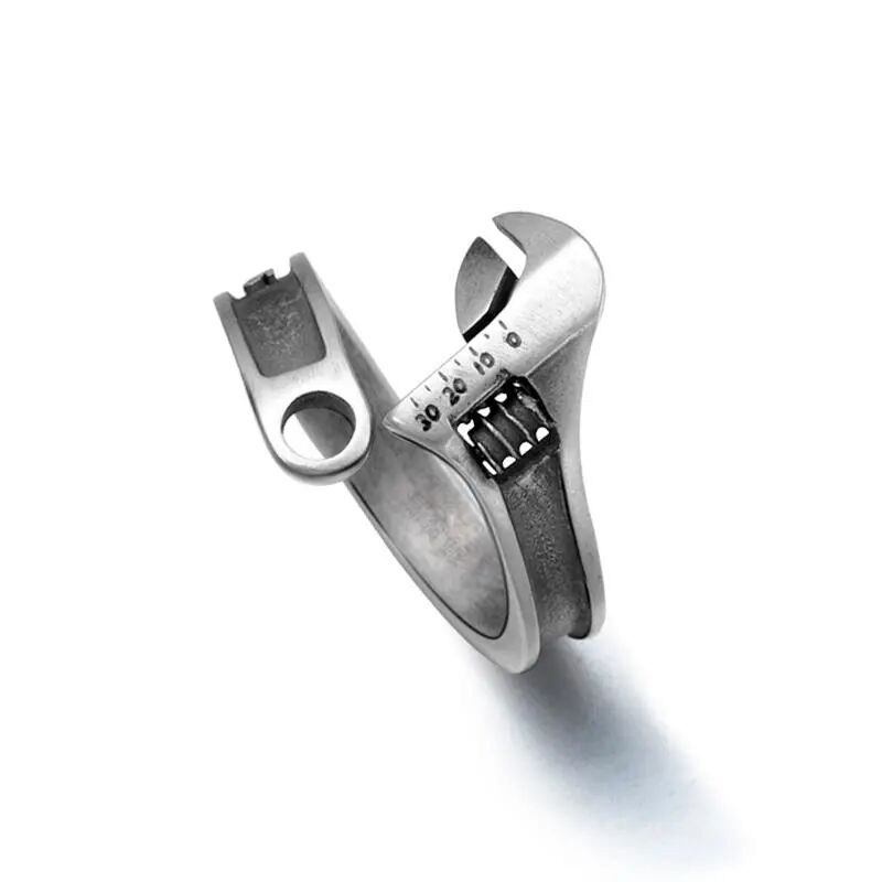 Vintage Adjustable Mechanic Ring - Halri