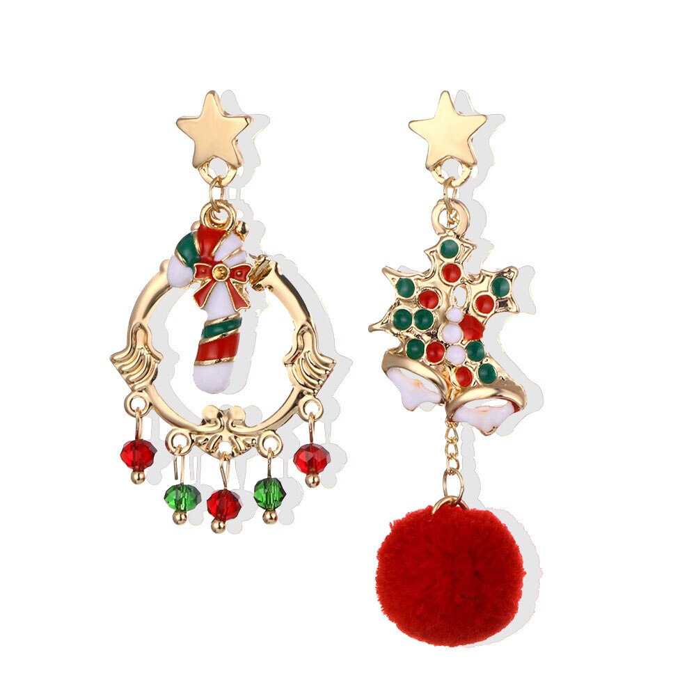 Christmas Tree Dangle Earrings - Halri