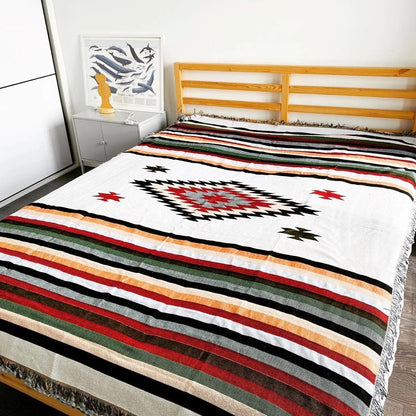 Cozy Fall Pumpkin Throw Blanket