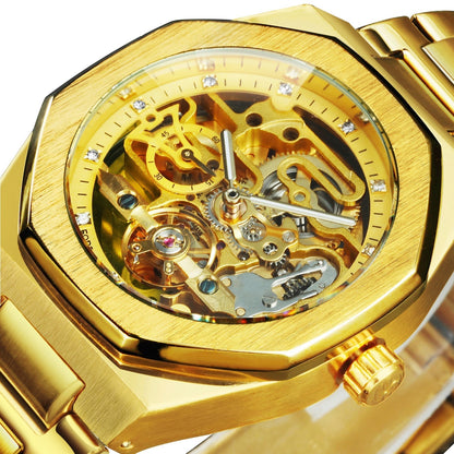 Luxury Automatic Skeleton Men's Watch
