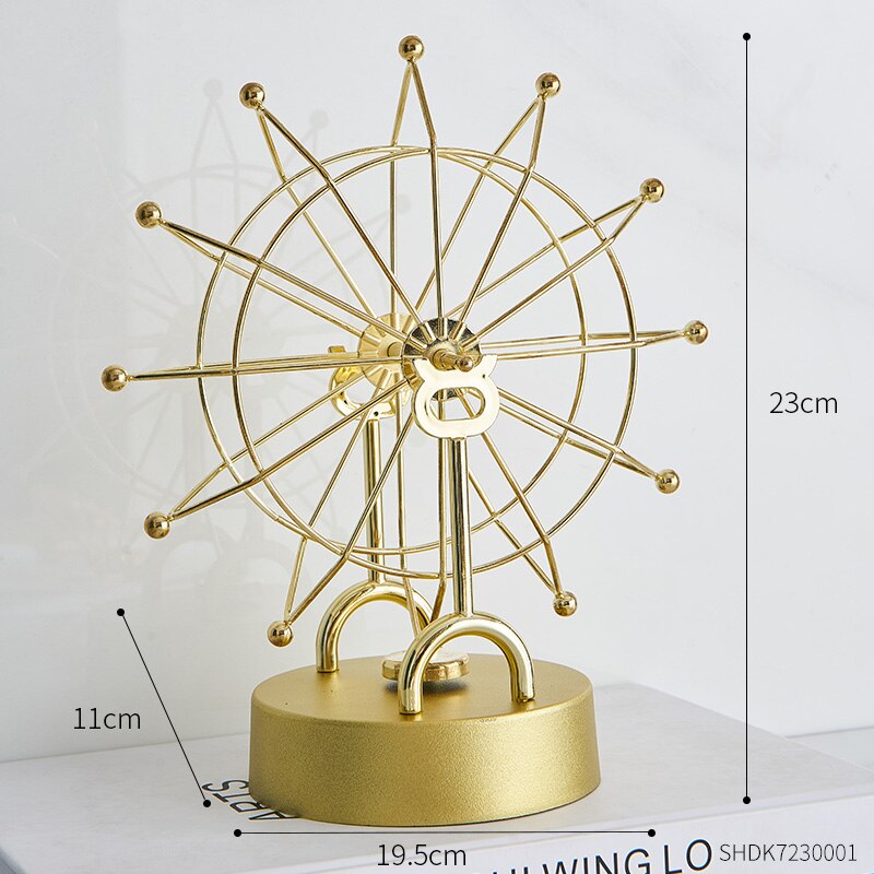 Sleek Metal Swivel Home Office Lamp
