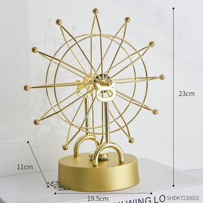 Sleek Metal Swivel Home Office Lamp