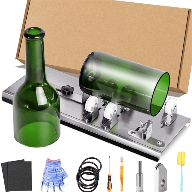 Easy Glass Bottle Cutting Kit Tool Set - Halri