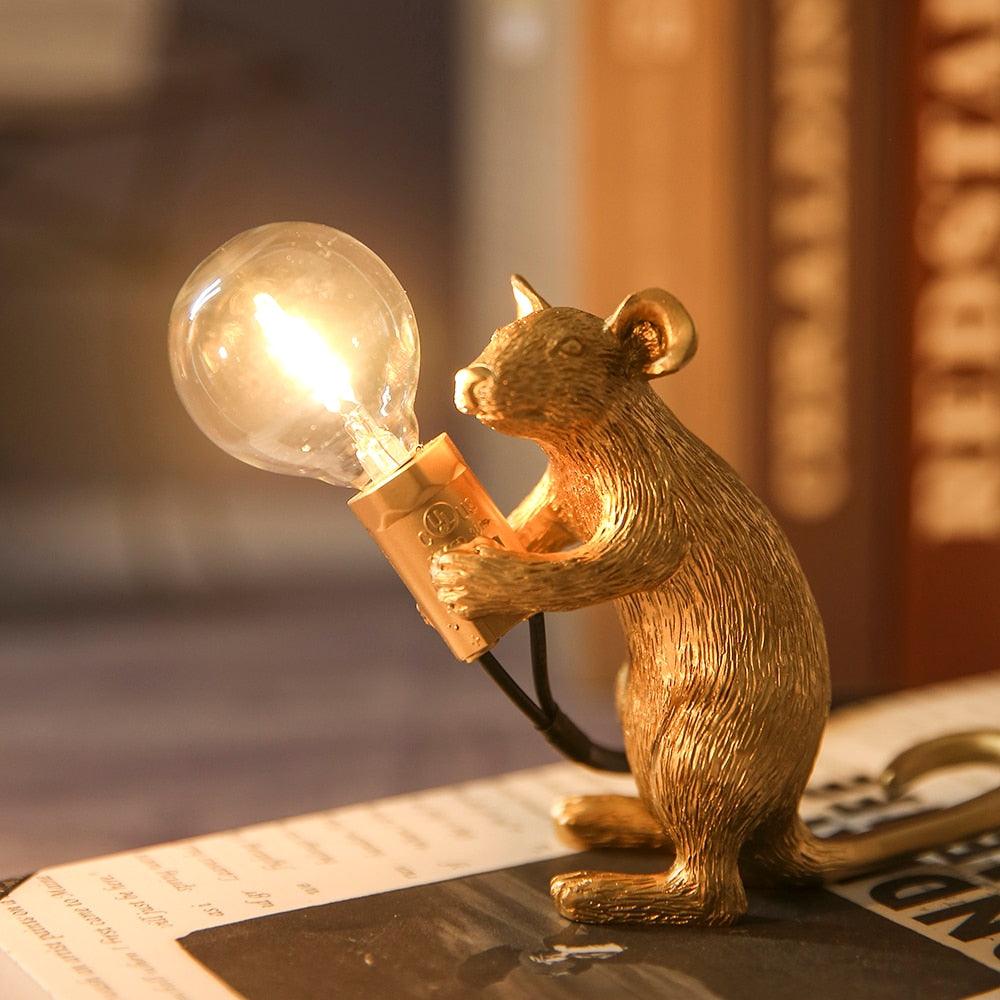 Compact Desk Mouse Lamp