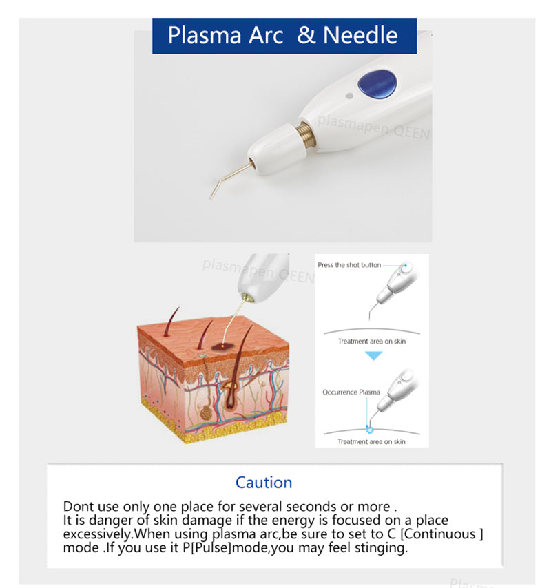 Portable Professional Skin Care Plasma Pen Device