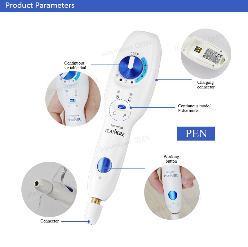 Portable Professional Skin Care Plasma Pen Device