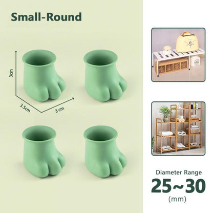 Cat Paw Furniture Leg Protectors 4 Pack Non Slip