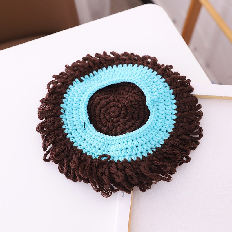 Fun Kids Colorful Messy Hair Hat