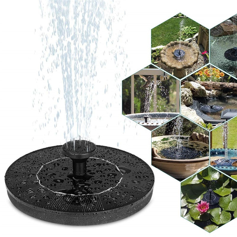 Solar Powered Outdoor Water Fountain - Halri