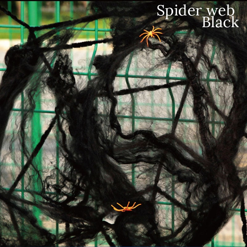 Spooky Fake Web Halloween Decor