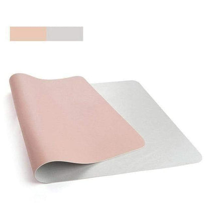 Eco Leather Desk Mat Waterproof Double Sided Pad