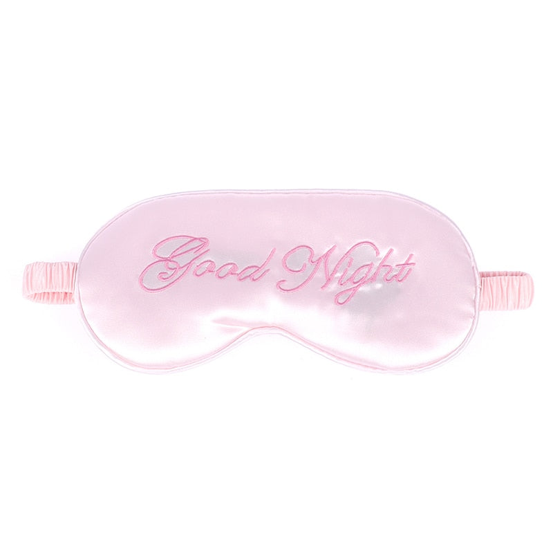 Silky Eye Mask with Cute Frog Design