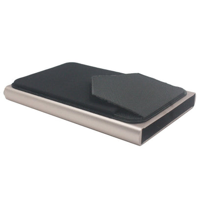 Slim Metal RFID Secure Wallet with Easy Slide Open