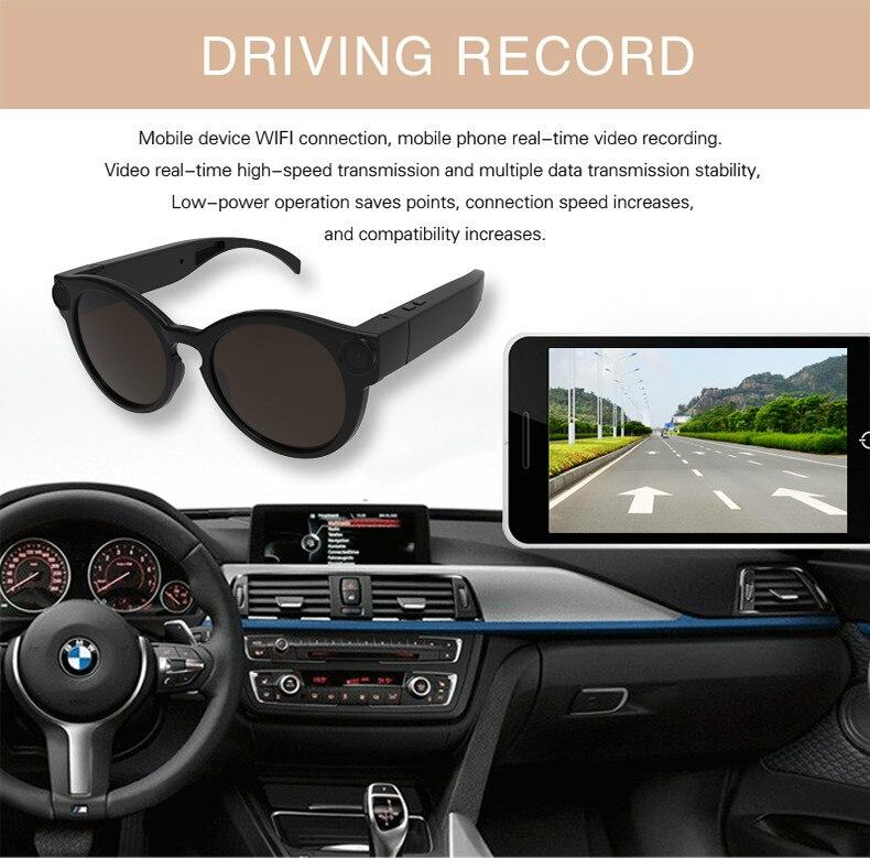 Sports Glasses HD Camera 1080P Video Recorder