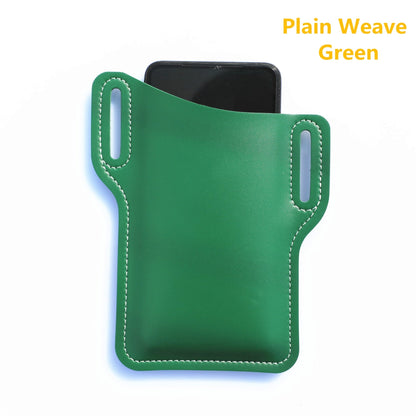 Vintage Style Leather Phone Belt Clip