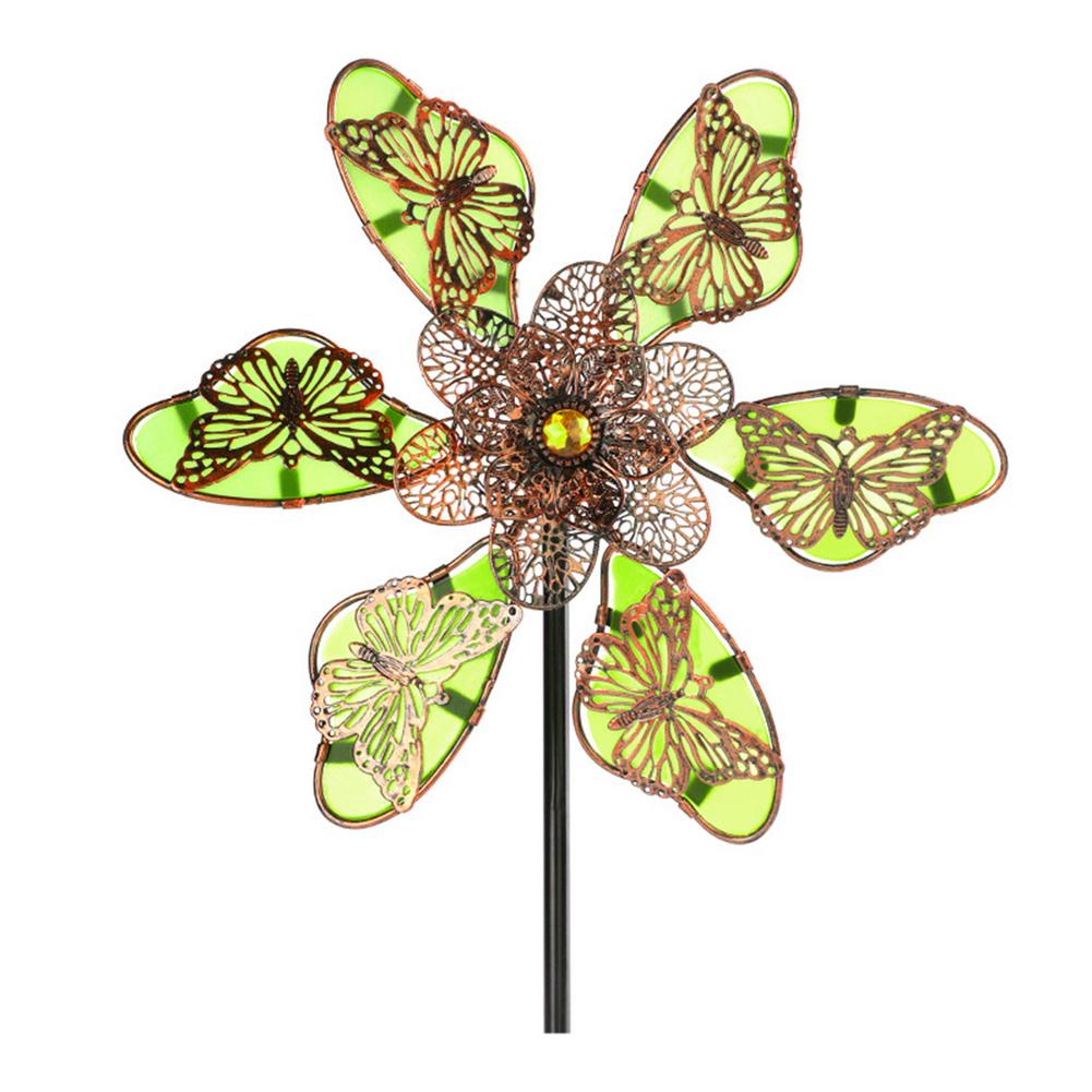 Colorful Garden Windmill Decor