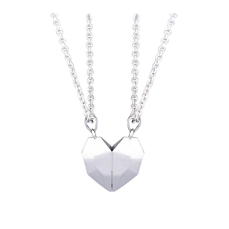 Sweetheart Two Piece Interlocking Necklace Set - Halri