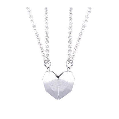 Sweetheart Two Piece Interlocking Necklace Set - Halri