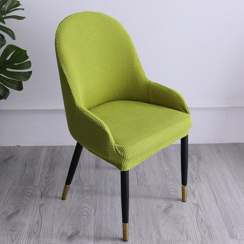 Stretchy Snug Fit Curved Chair Protector