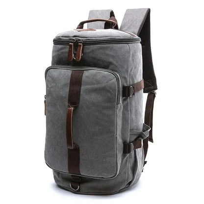 Stylish Men's Cotton Duffel Bag for Gym & Travel