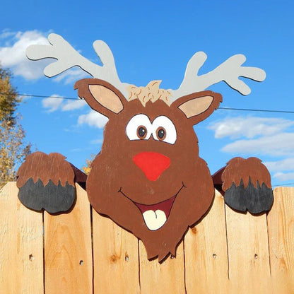 Fun Santa Outdoor Xmas Decor